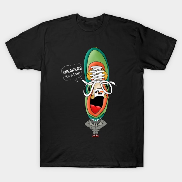 Sneakerhead Dark T-Shirt by WkDesign